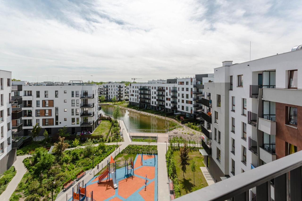 Chill Apartments Airport Ursynow Warschau Exterior foto