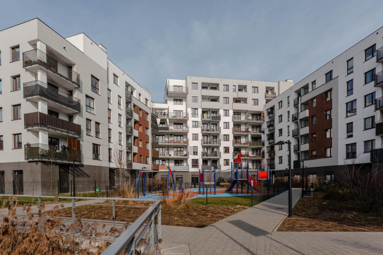 Chill Apartments Airport Ursynow Warschau Exterior foto